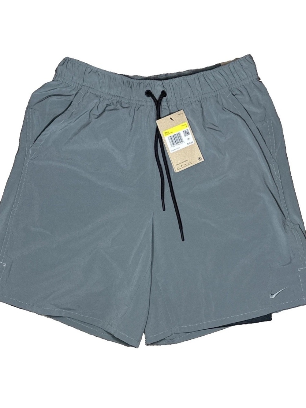 Nike Men’s Small Unlimited Dri-Fit 7" 2-in-1 Versatile Shorts DV9334 084 Grey